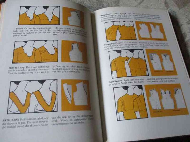 DIE BUTTERICK NAALDWERK BOEK - GEREED, KNIP, STIK