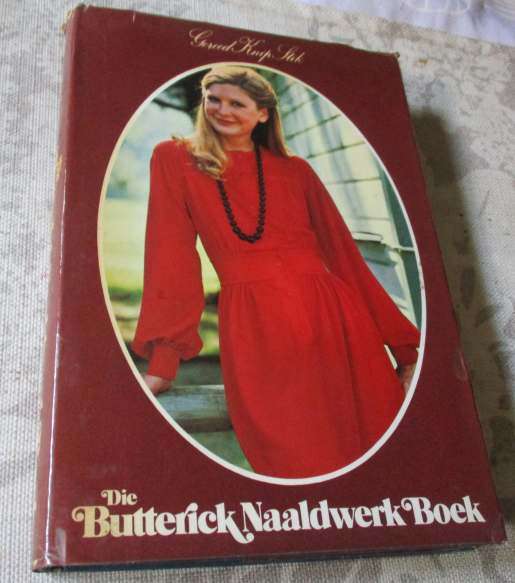 DIE BUTTERICK NAALDWERK BOEK - GEREED, KNIP, STIK