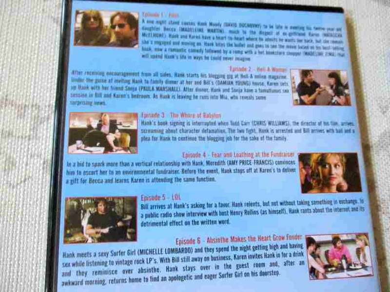 CALIFORNIFICATION THE FIRST SEASOND DVD SET