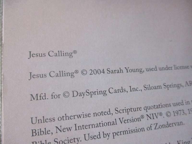 JESUS CALLING - ENJOYING PEACE IN HIS PRESENCE - AN INSPIRATIONAL DAYSPRING DAYBRIGHTENER - SARAH ..