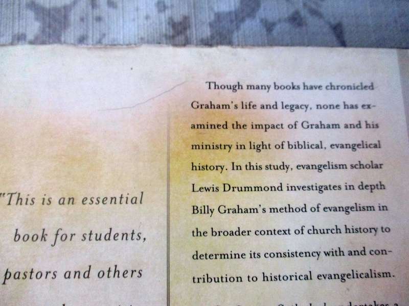 THE CANVAS CATHEDRAL - BILLY GRAHAM'S MINISTRY SEEN THROUGH THE HISTORY OF EVANGELISM - LEWIS A DR..
