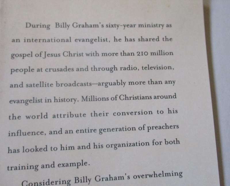 THE CANVAS CATHEDRAL - BILLY GRAHAM'S MINISTRY SEEN THROUGH THE HISTORY OF EVANGELISM - LEWIS A DR..