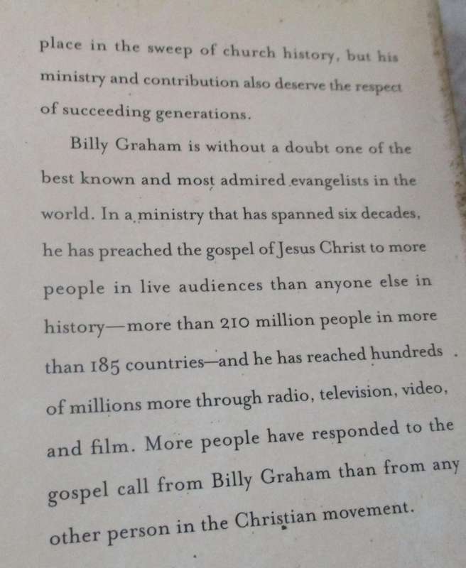 THE CANVAS CATHEDRAL - BILLY GRAHAM'S MINISTRY SEEN THROUGH THE HISTORY OF EVANGELISM - LEWIS A DR..