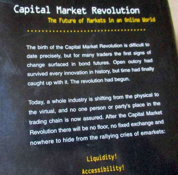 CAPITAL MARKET REVOLUTION - THE FUTURE OF MARKETS IN AN ONLINE WORLD - PATRICK YOUNG & THOMAS THEYS