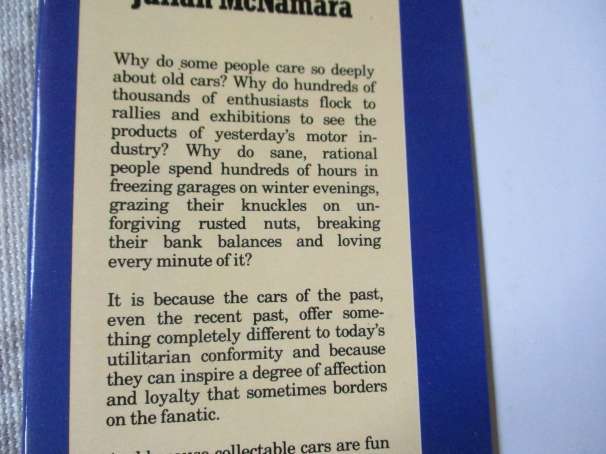 COLLECTABLE CARS - JULIAN McNAMARA