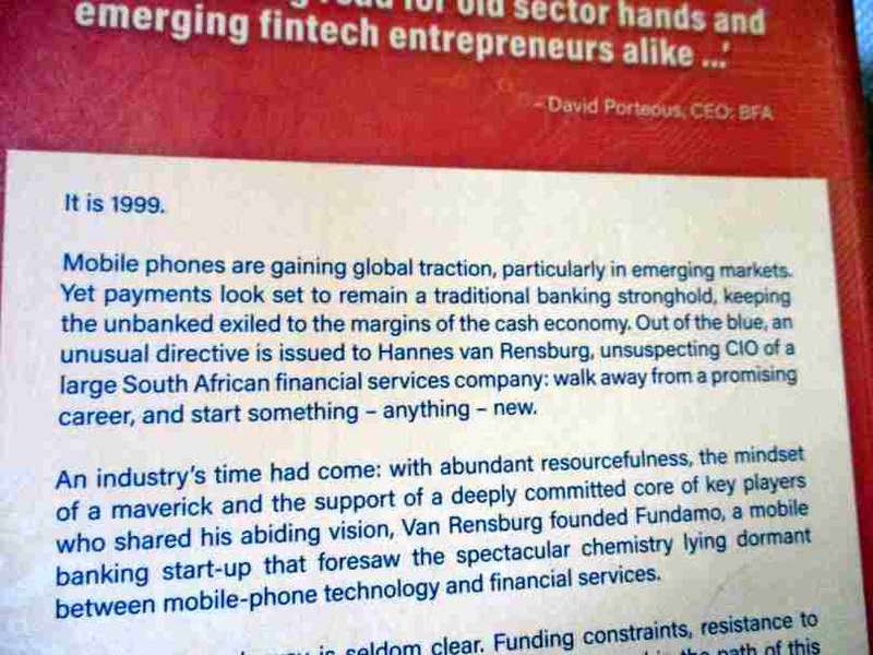 CASH IN, CASH OUT - HOW AN AFRICAN STARTUP CHANGED THE FACE OF BANKING - HANNES VAN RENSBURG