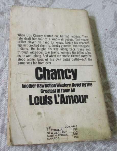 CHANCY - LOUIS L`AMOUR ( WESTERN )