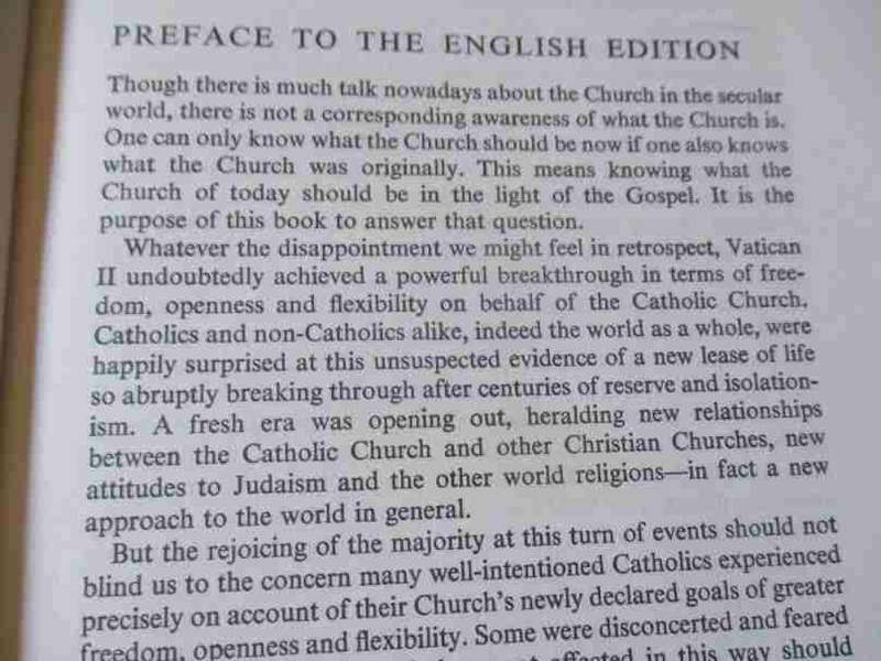 THE CHURCH - HANS KUNG