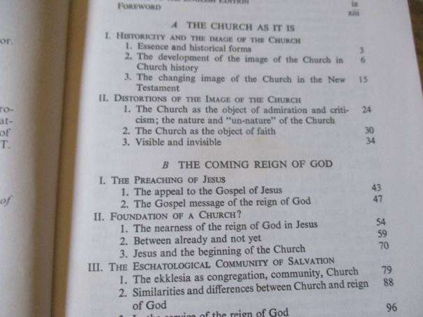 THE CHURCH - HANS KUNG