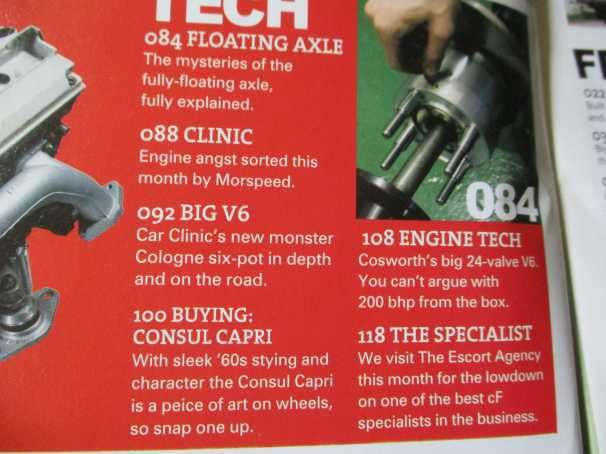 CLASSIC FORD MAGAZINE SEPTEMBER 2005 ISSUE 99