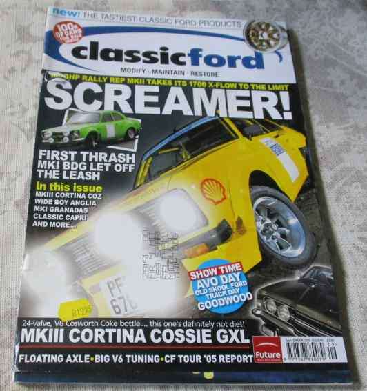 CLASSIC FORD MAGAZINE SEPTEMBER 2005 ISSUE 99