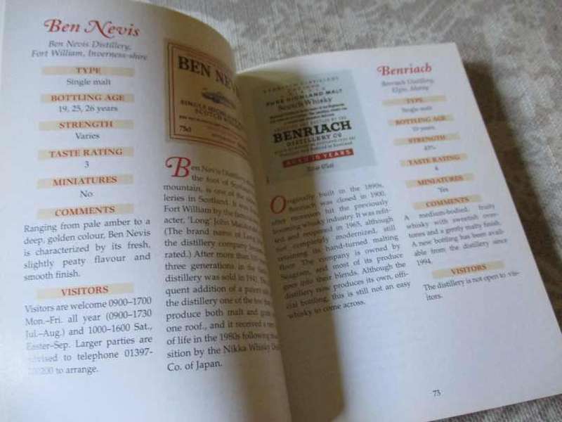 WHISKY - A GUIDE TO OVER 200 SCOTCH & IRISH WHISKIES - COLLINS POCKET REFERENCE