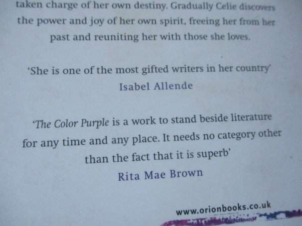 The Color Purple - Alice Walker