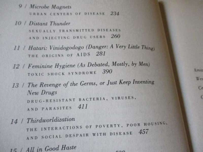THE COMING PLAGUE - NEWLY EMERGING DISEASES IN A WORLD OUT OF BALANCE - LAURIE GARRETT