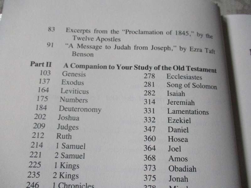 A COMPANION TO YOUR STUDY OF THE OLD TESTAMENT - DANIEL H LUDLOW