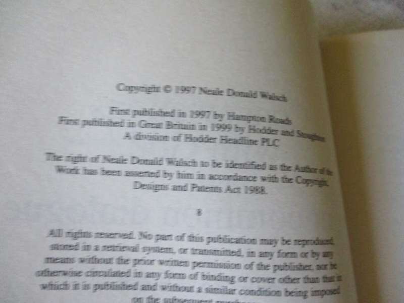 CONVERSATIONS WITH GOD BOOK TWO - NEALE DONAL WALSCH