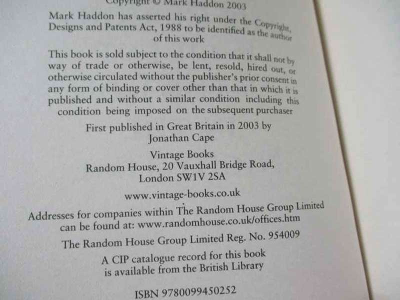 THE CURIOUS INCIDENT OF THE DOG IN THE NIGHT-TIME - MARK HADDON