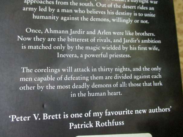 THE DAYLIGHT WAR  - PETER V BRETT