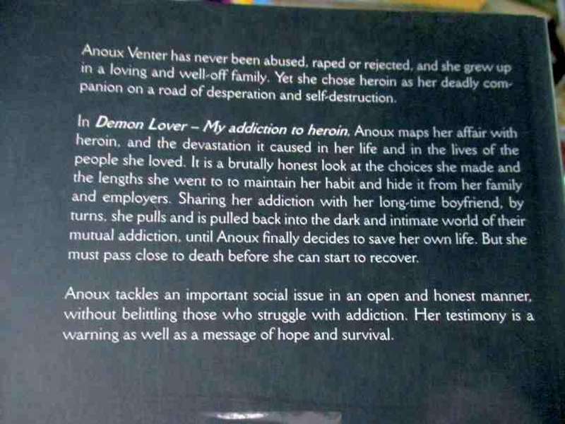 DEMON LOVER - MY ADDICTION TO HEROIN - ANOUX VENTER