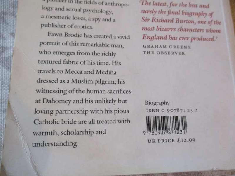 THE DEVIL DRIVES - A LIFE OF SIR RICHARD BURTON