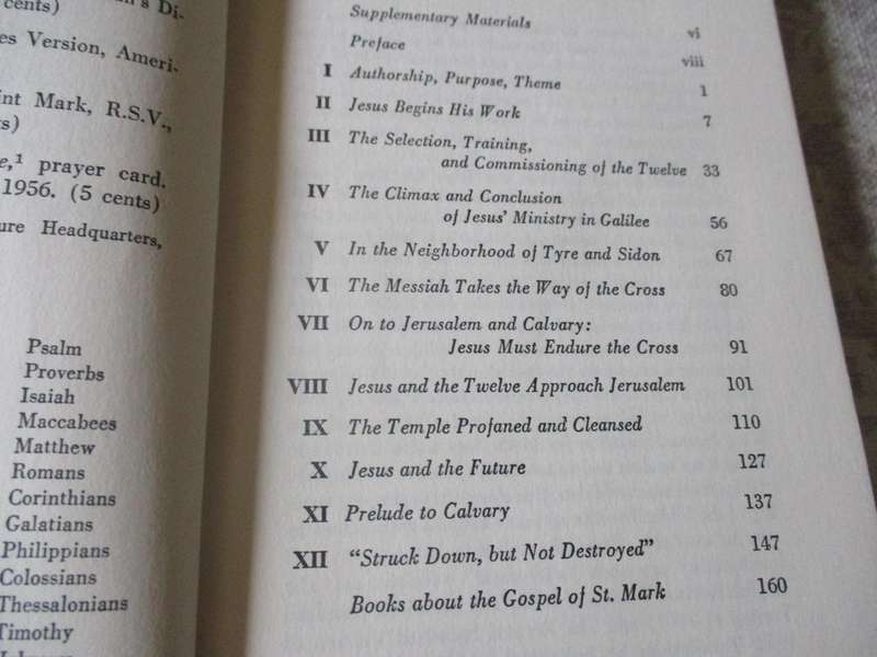 DISCIPLES TO SUCH A LORD BY ALBERT E BARNETT - THE GOSPEL ACCORDING TO ST. MARK