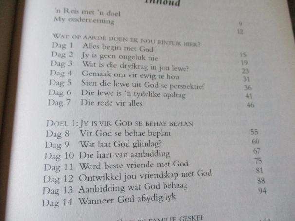 DIE DOELGERIGTE LEWE - WAT OP AARDE DOEN EK NOU EINTLIK HIER - RICK WARREN