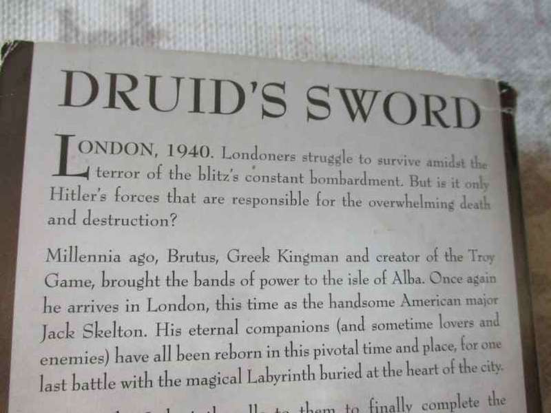 DRUID'S SWORD - SARAH DOUGLASS - BOOK FOUR OF THE TROY GAME