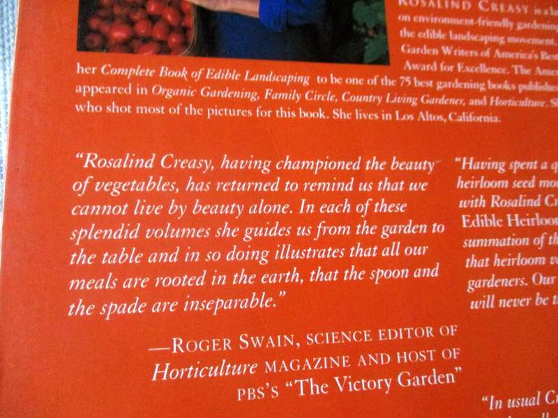 THE EDIBLE HEIRLOOM GARDEN -  ROSALIND GREASY