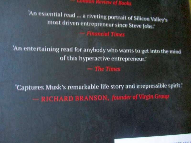 ELON MUSK - HOW THE BILLIONAIRE CEO OF SPACEX AND TESLA IS SHAPING THE FUTURE - ASHLEE VANCE