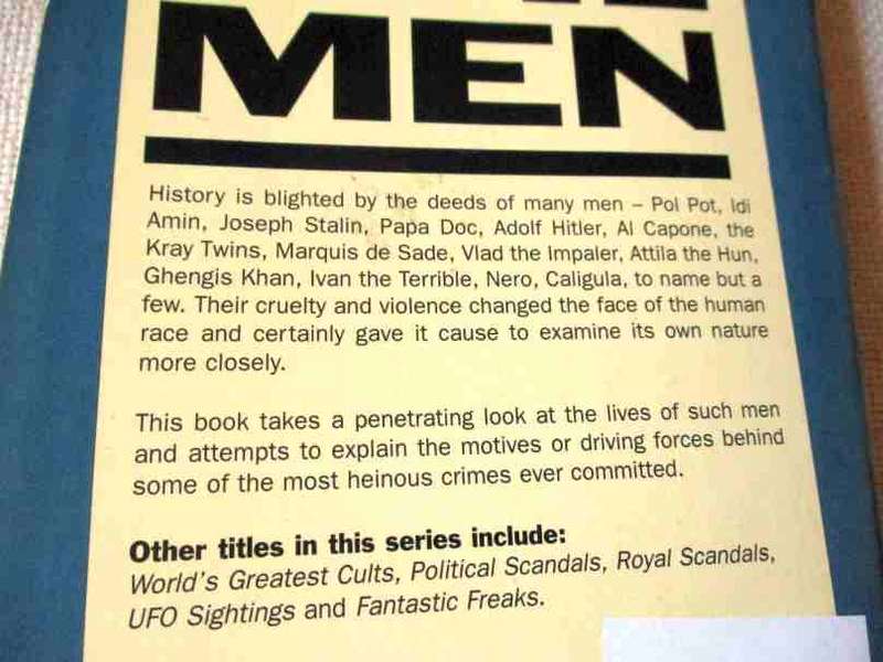 THE WORLD'S MOST EVIL MEN     - NIGEL CAWTHORNE