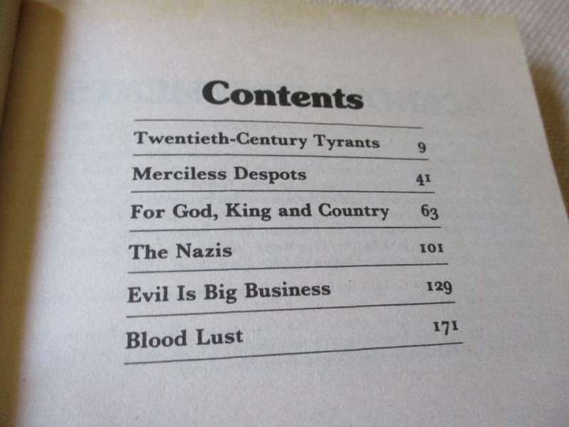 THE WORLD'S MOST EVIL MEN     - NIGEL CAWTHORNE