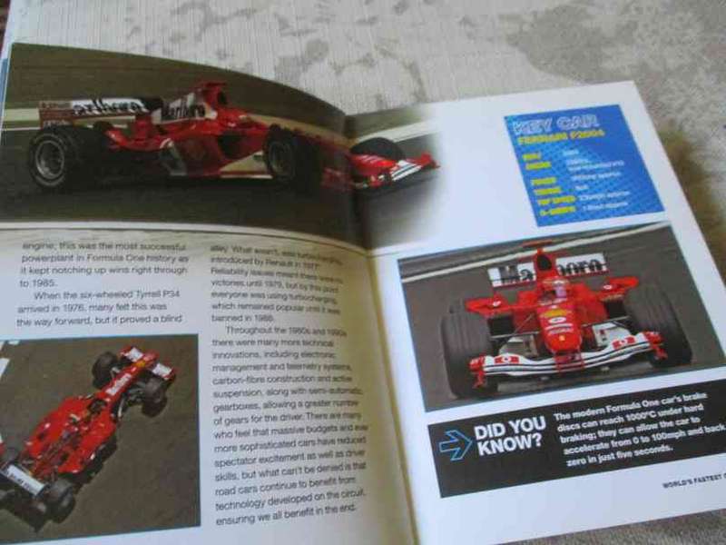 WORLD'S FASTEST CARS - THE FASTEST ROAD AND RACING CARS ON EARTH - HAYNES POCKET MANUAL