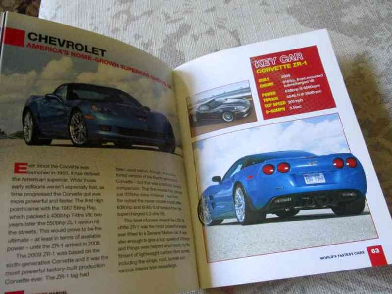 WORLD'S FASTEST CARS - THE FASTEST ROAD AND RACING CARS ON EARTH - HAYNES POCKET MANUAL