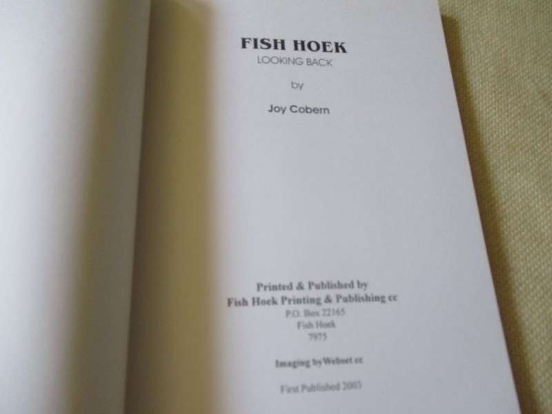 FISH HOEK - LOOKING BACK - JOY COBERN