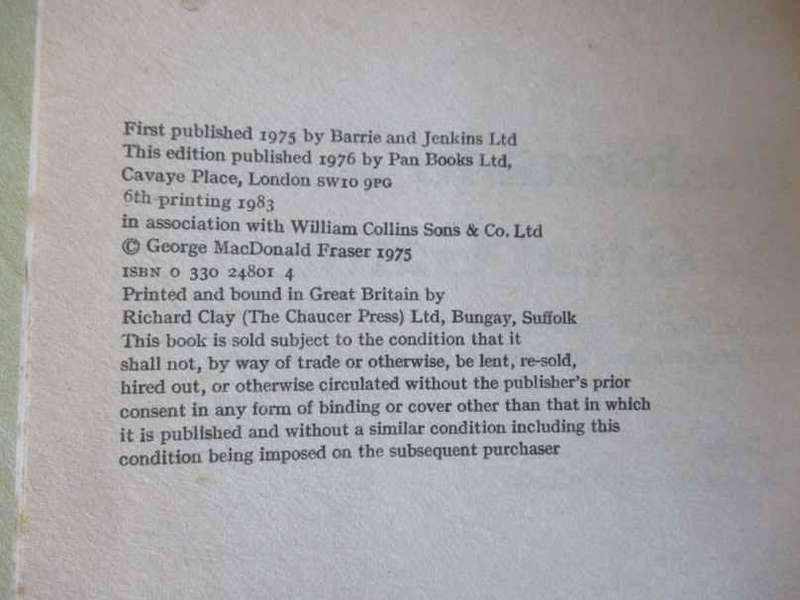 FLASHMAN IN THE GREAT GAME - GEORGE MACDONALD FRASER