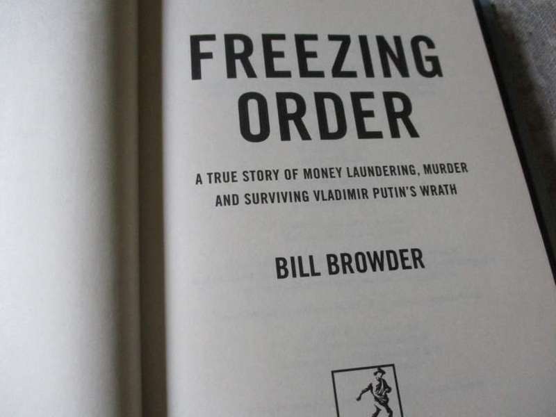 FREEZING ORDER - BILL BROWDER