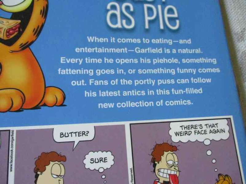 GARFIELD CLEANS HIS PLATE - HIS 60TH BOOK - JIM DAVIS