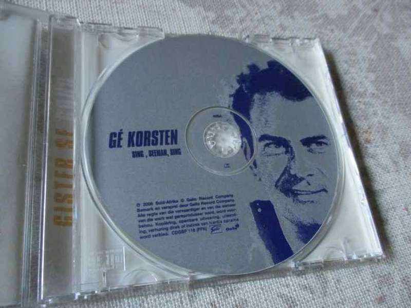 GE KORSTEN - SING SEEMAN SING ( CD )