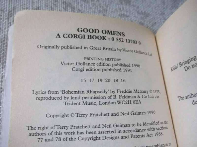 Good Omens by Terry Pratchett