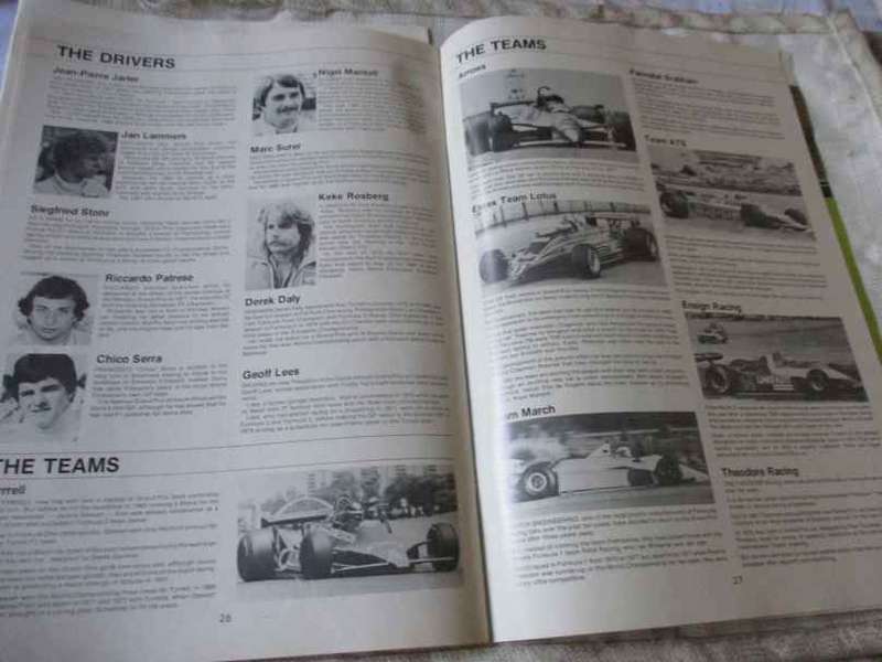 S.A. KYALAMI GRAND PRIX 7 FEBRUARY 1981 PROGRAMME