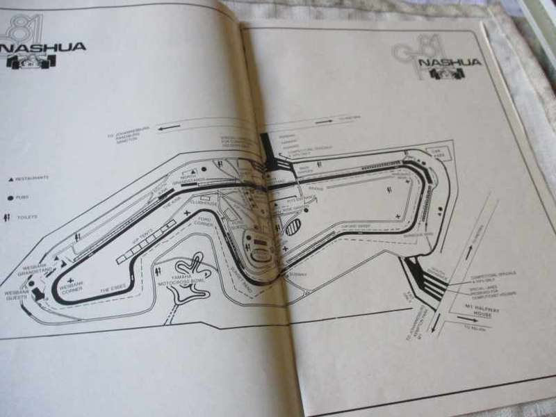 S.A. KYALAMI GRAND PRIX 7 FEBRUARY 1981 PROGRAMME