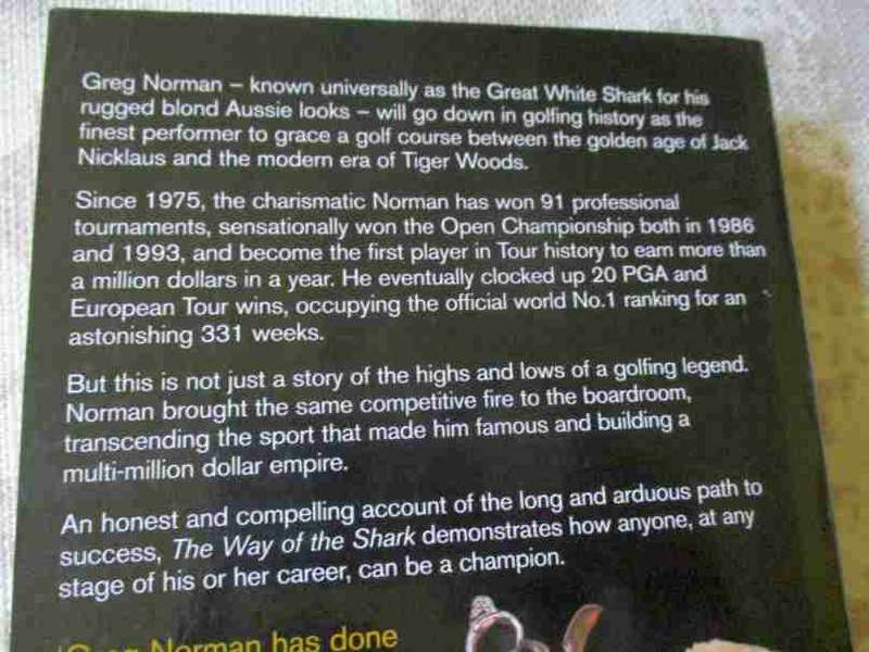 GREG NORMAN - THE WAY OF THE SHARK
