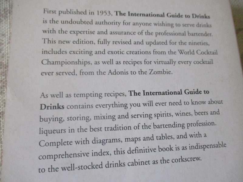 THE INTERNATIONAL GUIDE TO DRINKS - UK BARTENDERS GUILD