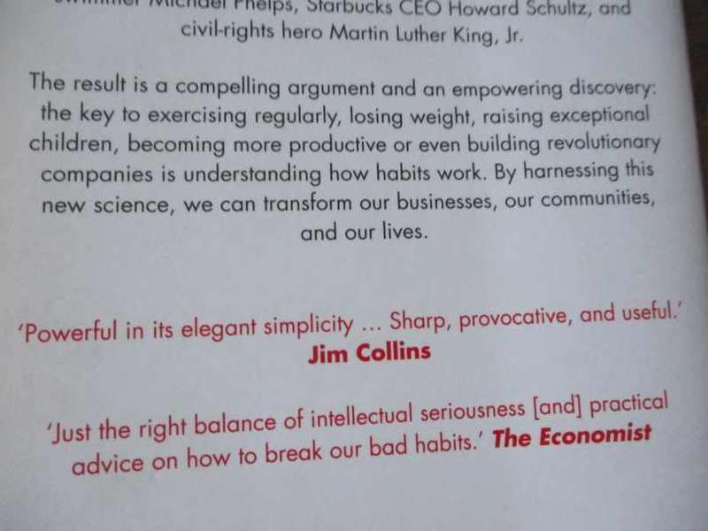 THE POWER OF HABIT - WHY WE DO WHAT WE DO AND HOW TO CHANGE - CHARLES DUHIGG