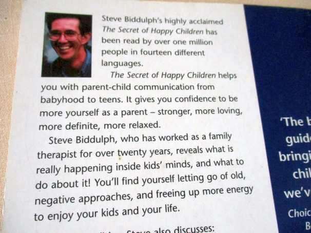 THE SECRET OF HAPPY CHILDREN - STEVE BIDDULPH