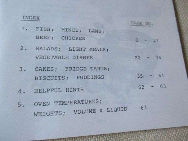 HARVEST CHRISTIAN SCHOOL RECIPE BOOK