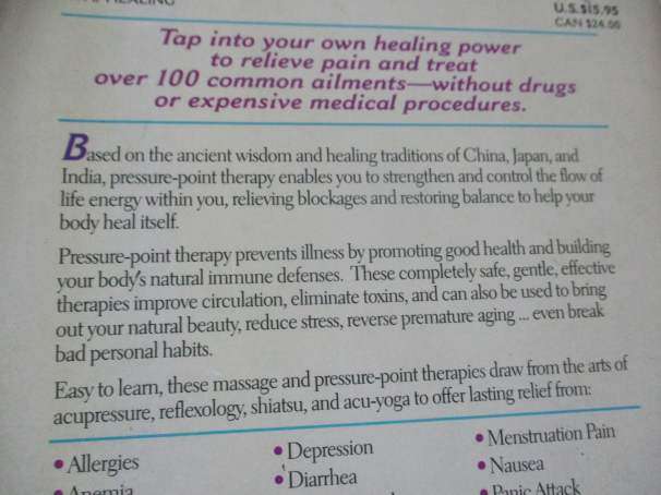 HEALING WITH PRESSURE POINT THERAPY - JACK FOREM & STEVE SHIMER