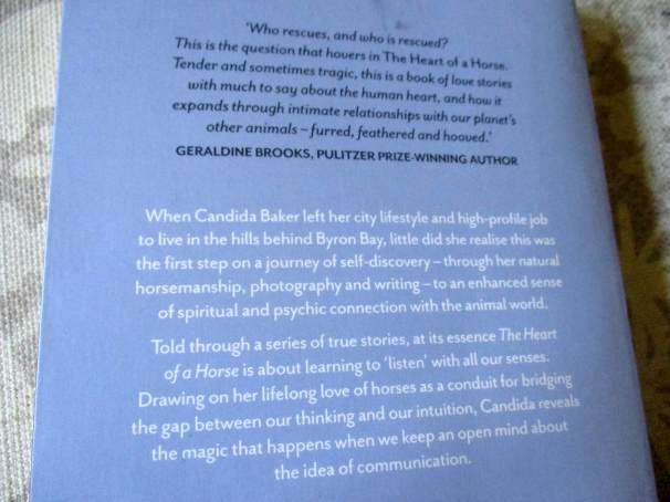 THE HEART OF A HORSE - LIFE LESSONS FROM HORSES AND OTHER ANIMALS - CANDIDA BAKER
