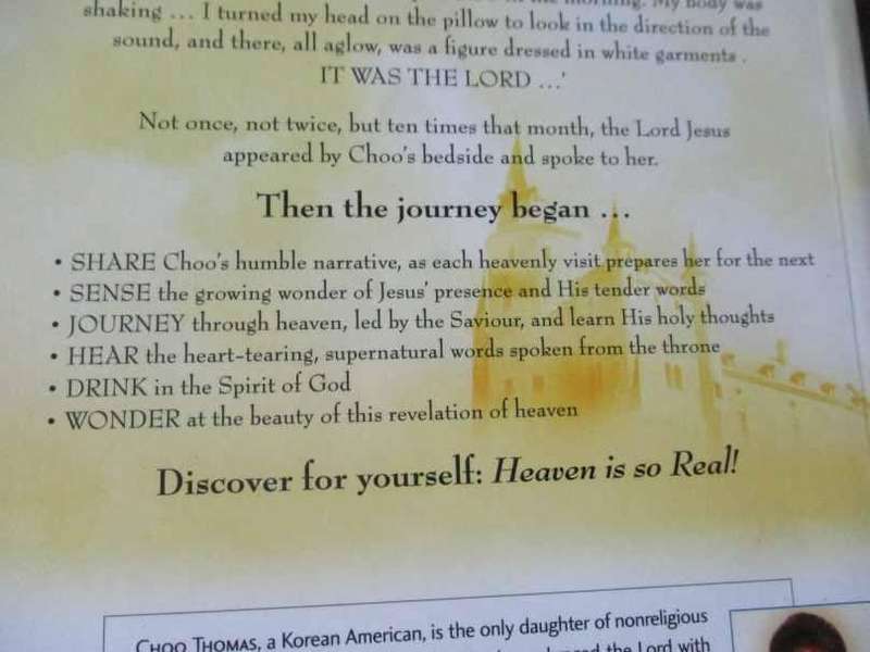 HEAVEN IS SO REAL - CHOO THOMAS