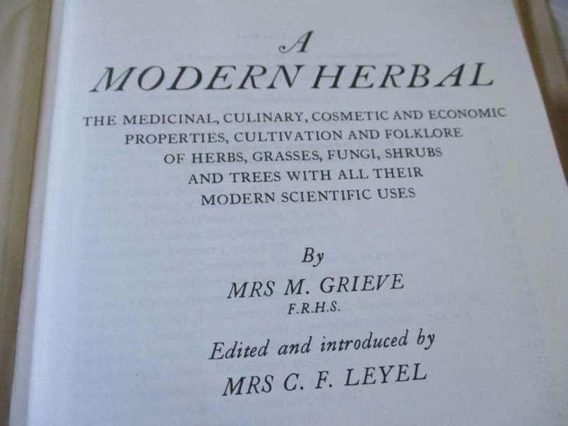 A MODERN HERBAL - MRS M GRIEWE F.R.H.S.